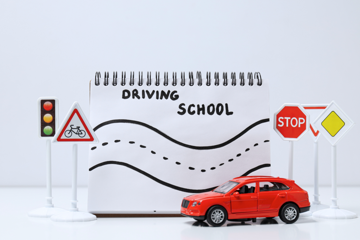 drivers school graphic