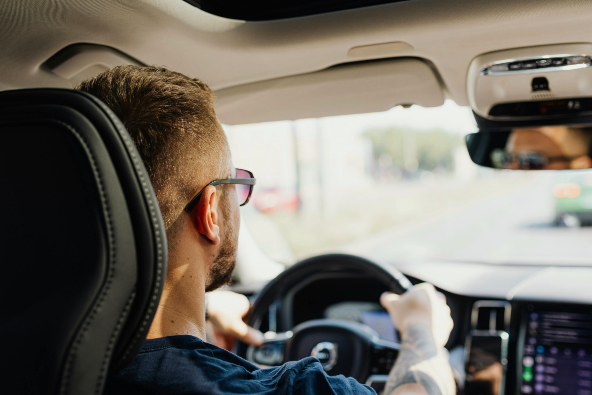 man taking adult road test third party DFW