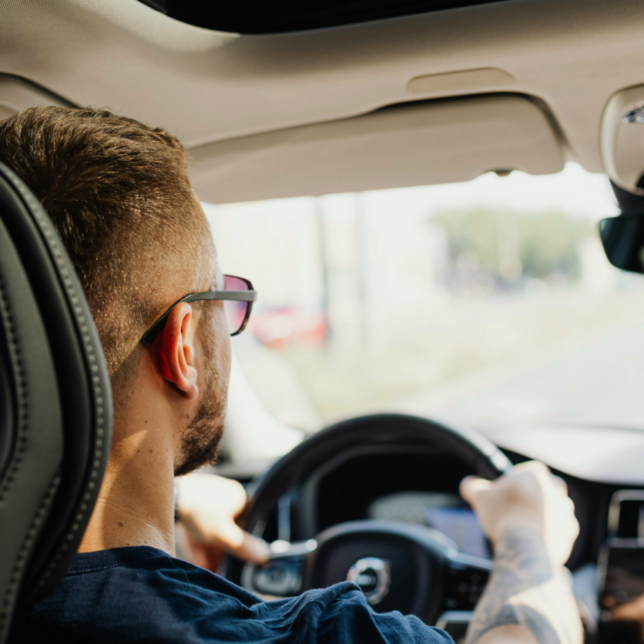 man taking adult road test third party DFW